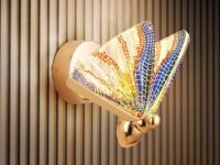 Harold Electricals Acrylic Luxury Paradise Butterfly Wall Lamp|Wall Light Fixture For Bedroom, Living Room, Dining Area, Staircase, Corridor&Home Decor - Inbuilt Led (Warm Light) Pack Of 1