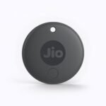 JioTag (2nd Generation) (Grey) - Android or iOS Compatible IP64 Rated Worldwide Item Finder for Keys, Wallets, Luggage, Gadgets and More |1+1 Year Battery | No SIM Needed