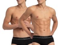 Jockey 8037 Men Super Combed Cotton Solid Brief with Ultrasoft Waistband_(Pack of 2)
