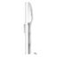 KEPLIN 60 Piece Silverware Set for 12, Heavy Duty Stainless Steel Flatware Utensils Cutlery Set Including Steak Knife Fork and Spoon, Dishwasher Safe, Gift for Wedding Housewarming (12, BAMBO)