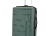 Kamiliant American Tourister Harrier|Trolley Bag Check-in Large Size (79 cms) for Travel| Hard Case Polypropylene (PP) Suitcase|360° 4-Wheel Spinner Luggage Trolley|Combination Lock|Slate Grey