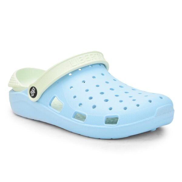 Liberty A-HA Brown & Light Green Clogs for Women - EVA Slip-On