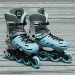 Lifelong Skating Shoes - Roller Skate Shoes - 4 Wheels Inline Skates - Skating Shoes for Boys & Girls - Skate Scooter - Liner Skates - Roller Shoes - 1 Pair of Skates, Blue, M (23.5-26 cm)