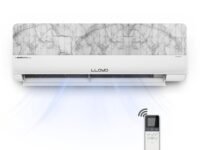 Lloyd Stylus 1 Ton 3 Star Wi-Fi Inverter Split AC, 2026 New Star Rated (Changeable Fascia, 6 in 1 Convertible, Cools Up To 54°C, Automatic Humidity, DG Mode, Ice Clean, Wood & Marble, GLS12V3ASNMR)