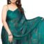 MIRCHI FASHION Saree for Woman Chiffon Leaf Printed | Lightweight Daily Wear Comfortable Women's Sari with Blouse Piece (Available in 30 Styles)