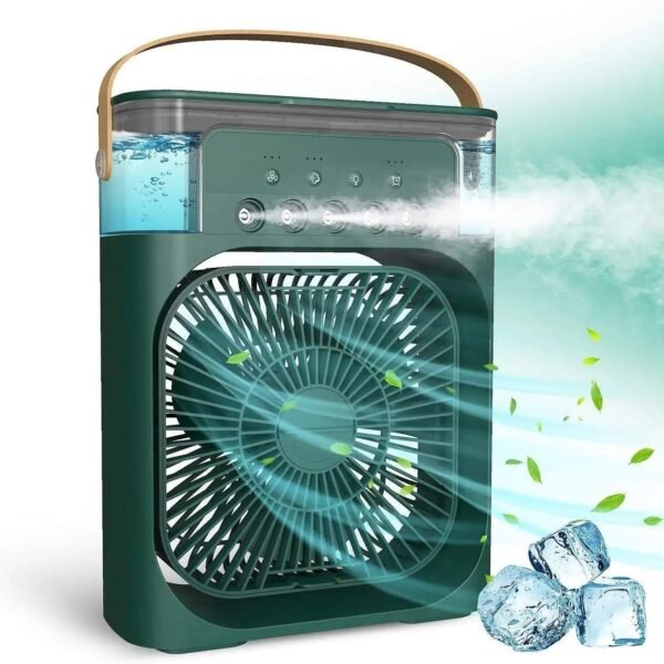 Mabron [ LIMITED STOCK 15 YEARS WARRANY ] Mini Portable Cooler Fan – Compact Air Conditioner for Room Cooling, Home & Desk Use | Portable Water Cooler for Instant Refreshing Breeze
