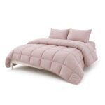 MammaYo Razza 300 GSM Double Bed Blanket for Heavy Winter (90" x 100" Inches/228cm x 254cm) - Double Bed Comforters|Peach| TC - 400