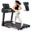 Maxpro Optira 6Hp Peak BLDC Motor|18km/h Speed |16 Level Motorized Incline |Bluetooth Speaker|FitShow App |130Kg User Weight |Auto Incline Hydraulic Foldable Treadmill for Home use