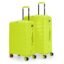 Nasher Miles Vienna Hard-Sided Polypropylene Luggage Set of 2 | 65cm & 75cm | 8 Wheels Medium & Large Trolley Bag for Travel | Suitcase (Neon Lime)
