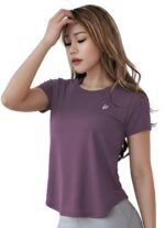 Nexsus Apparels Gym T-Shirt for Women-Quick Dry Sports & Workout T-Shirt for Women, Activewear for Running, Casual & Gym Use, Available in Plus Size's