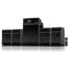 OBAGE Essential-6 4.1 Home Theatre System | 100W Output | HDMI ARC | Digital Bass & Treble Control | Bluetooth 5.3, USB, FM, AUX | Surround Sound for TV, Music & Movies