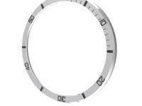 Oboe Stainless Steel Bezel Ring Case for Samsung Galaxy Watch 6 Classic 47mm, Silver