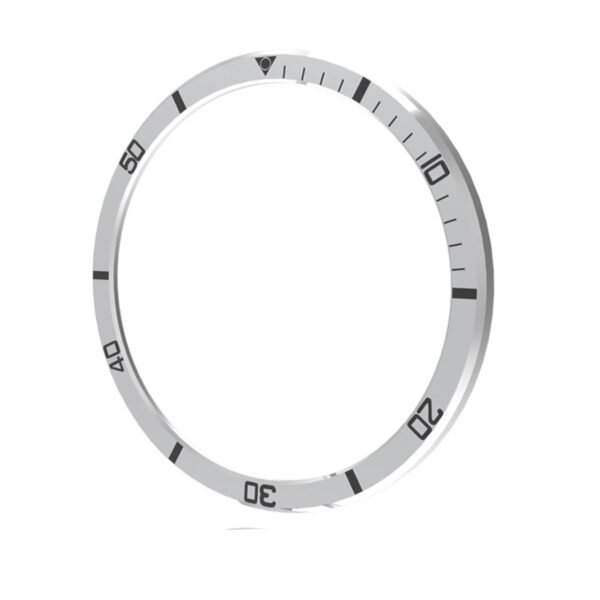 Oboe Stainless Steel Bezel Ring Case for Samsung Galaxy Watch 6 Classic 47mm, Silver