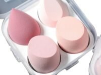 Omidazzle Ultra soft Professional Blender Set for Face Makeup | Makeup Sponges Set Suitable with Liquid & Creams | Sponge makeup for all Skin Types | Latex-Free Reusable & washable (Multicolor Set of 4)