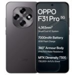 Oppo F31 Pro 5G (Space Grey, 8GB RAM, 256GB Storage) with No Cost EMI/Bank Offers