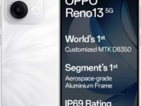 Oppo Reno13 5G (Ivory White,8 GB RAM, 128 GB Storage) with No Cost EMI/Additional Exchange Offers