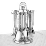 Parage Shagun Stainless Steel Cutlery Set, Set of 25, Silver