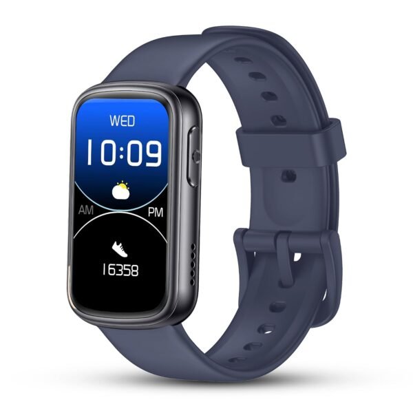 Pebble Newly Launched Dash Premium Fitness Band | Activity Tracking | Sports Modes | Health Tracking | Sleek Display | Lightweight - Midnight Blue