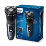 Philips World's No.1 Electric Shaver for Man|5D SkinProtect Flex Heads|Trimmer Pop-out|27 Self-Sharpening ComfortCut Blades |5 min charge|100% Waterproof|50 Mins Runtime|2yr warranty|S3144/03