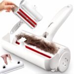 Portable Pet Hair Remover Roller for Dogs & Cats – Reusable Fur Remover Brush for Furniture, Bedding Clothing, Car Seats | Easy-to-Clean, Eco-Friendly, No Sticky Tapes Needed (Roller)