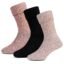 RC. ROYAL CLASS Women Calf Length Towel Terry Thick Woolen Winter Wear Socks, Cushioned Warm Thermal Socks For Women (Pack of 3 Pairs)