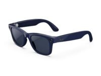 Ray-Ban Meta (Gen 2), Wayfarer, Shiny Cosmic Blue | Smart AI Glasses for Men, Women — 2X Battery Life — 3K Ultra HD Resolution — 12 MP Ultra-Wide Camera, Audio, Video — Transitions® Sapphire Lenses