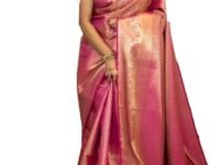 SGF11 Women's Kanjivaram Soft Silk Saree With Blouse Piece