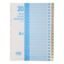 SOLO File Separators A4 with 20 Pre-Numbered Dividers | Includes Index Sheet & Universal 11-Hole Punch | Durable Plastic Construction for Organizing Documents, Reports & Notes |