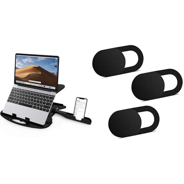 STRIFF Adjustable Laptop Tabletop Stand Patented Riser Ventilated Portable Foldable Compatible with