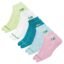 SWAGR 5 Pairs Women Cotton Socks Ankle Length Socks, Multicolor, Pack of 5, Free Size