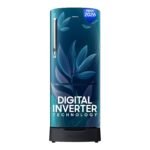 Samsung 183 L, 4 Star, Digital Inverter, Direct-Cool Single Door Refrigerator (RR20H28249U/NL, Paradise Bloom Blue, Base Stand Drawer, Single Touch Defrost, 2026 Model)