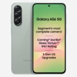 Samsung Galaxy A56 5G Mobile (Awesome Olive, 8GB, 256GB) | Segment Most Complete Triple Camera | 50MP | AI Editing | 4nm Processor | sAMOLED | 5000mAh | Gorilla Glass Victus+| Knox Security