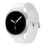 Samsung Galaxy Watch8 (44mm, LTE, Silver) with 3nm Processor | Dual GPS | Sapphire Glass & Armor Aluminum | 5ATM & IP68 | BP, ECG, IHRN & Vascular Load Monitoring | Anti-oxidant Index