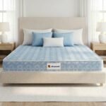 Sleepwell Ortho Mattress | King Size 72x72x8 Inch | Medium Firm Orthopedic Spine Support | Pressure Point Relief | Resitec Foam with VPF | Neem Fresche Anti-Microbial | 10 Years Warranty