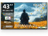Sony 108 cm (43 inches) BRAVIA 2M2 Series 4K Ultra HD Smart LED Google TV K-43S22BM2