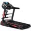 Sparnod Fitness STH-3600 Multifunction Treadmill for Home Use, 4 HP Peak DC Motor, 16 Km/H, Advanced Console with 12 Pre-Set, Massager, Supports 110 Kg User Weight Hydraulic Foldable Inbuilt Speakers