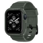 Spigen Rugged Armor Pro Cover Case Compatible with Apple Watch Series 7 (45mm) | Series 6 | SE | Series 5 | Series 4 (44mm) - Military Green