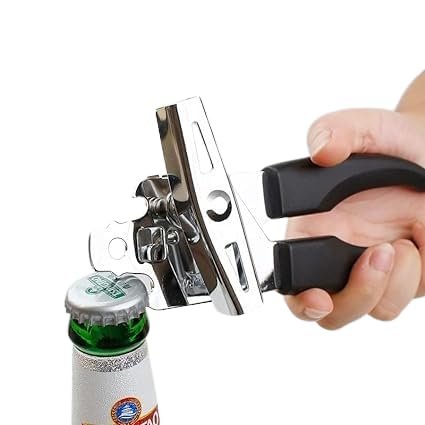 Stainless Steel 3 in 1 Can Opener Tool/Cutter, Bottle Opener Machine/Tin Cutter Opener.