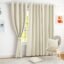 Story@Home 100% True Blackout Door Curtains 7 Feet Long Set of 1 Beige
