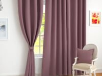 Story@Home 100% True Blackout Window Curtains 5 Feet Set of 1, Burgundy