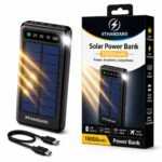 THANDAR 10000mAh Solar Power Bank