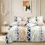 THE HOME STYLE Super Soft Glace Cotton King Size Printed Pillow Covers ll Pillow Cases ll Set of 2 Piece- 18"x 28" Inches (Abstract Mist)