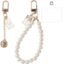 TWINZEN Cute Keychain, Aesthetic Phone Charms and Bag Charms for Girls | Pearl Charms For Mobile Phone Beads |Alloy Metal Keychain for Handbags and Backpacks