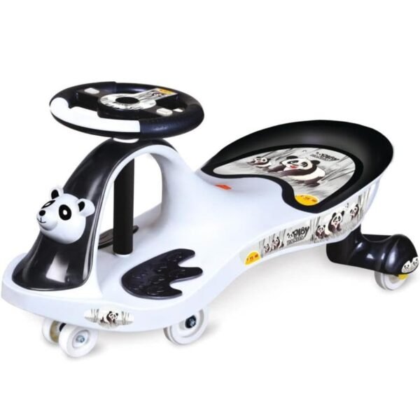 Toyzone Baby Panda Kids Magic Car/Swing Car Ride On -Multicolour