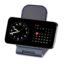 UNIGEN UNISTAND Flex Foldable Wireless Charger Stand Aluminum Alloy for All Wireless Compatible Devices | Fast Charging Desk Charger (BK)