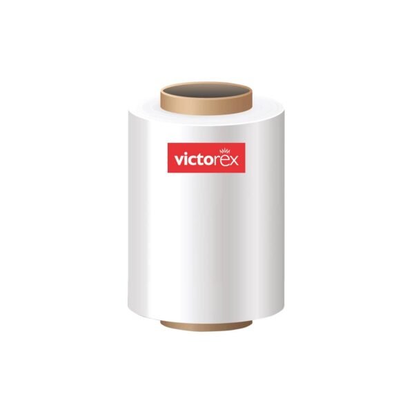 Victorex 4 Inch (100 mm) Width Compostable Packing Material Roll | Eco-Friendly Biodegradable Packaging Sheet | 100 Meter Length | White | Pack of 1