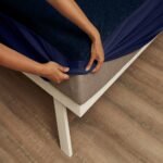 Wakefit Water Proof Terry Cotton Feel Mattress Protector | Blue | Machine Washable | Super Soft | Fits Mattress Upto 10 inches