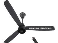 atomberg Renesa Enzel 1200mm BLDC Ceiling Fan with Remote | 5 star | Advance Air+ Technology | LED Speed Indicator | Low Noise | Sleek Design | Power Saving | 3 Year Warranty | Pebble Grey