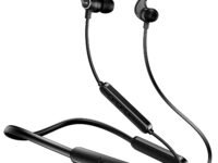 boAt Rockerz 255 Pro+, 60H Battery, Fast Charge, IPX7, Dual Pair,Low Latency,Magnetic Buds, App Support, in Ear Wireless Bluetooth Neckband with Mic Earphones (Active Black)