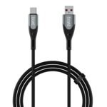boAt Type A to C 65W Fast Charging Cable with 480 Mbps Data Transfer, Tangle-Free Cable in Premium Nylon Braided Design & Durable Aluminium Alloy Shell (Carbon Black)